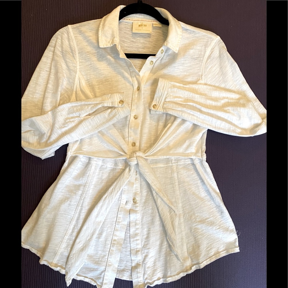 Anthropologie knit blouse